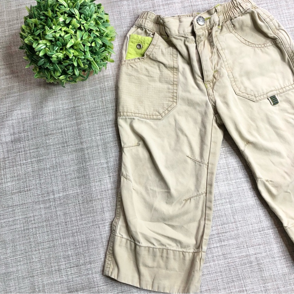 Oilily 💯% cotton lightweight outdoor/ adventuring pants, elastic waist, 80cm